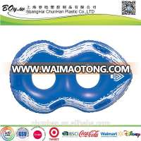 China Factory OEM inflatable twin swim ring double swimming float baby infant swimming float ring